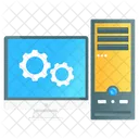 Personal Computer Pc Workstation Icon