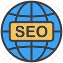 Seo World Globe Icon