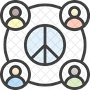 World Peace No War Icon