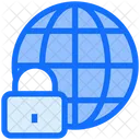 World Global Lock Icon