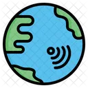 World Globe Connection Icon