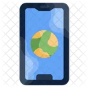 World Smartphone Technology Icon