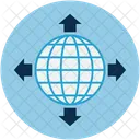 World International Globe Icon