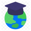 World Graduation Hat Icon