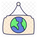 World Sign Earth Icon