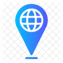 World Maps And Location World Grid Icon