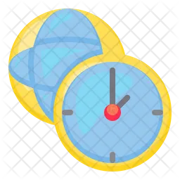 World And Time  Icon