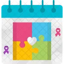 World Autism Awareness Day Day Event Icon