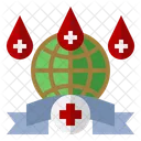 World Blood Donor Day Blood Donor Charity Icon