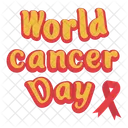 World Cancer Day アイコン
