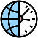 World Clock Clock Worldwide Time Icon