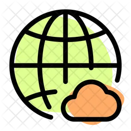 World Cloud  Icon