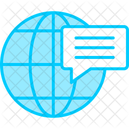 World Communication Icon - Download in Dualtone Style