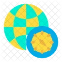 World Compass Direction Tool Icon