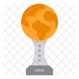 World Cup Trophy Icon - Download in Flat Style