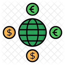 World currencies  Icon