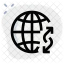 World Data Transfer Three  Icon