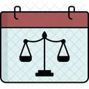 World Day Of Scial Justice Day Calendar Icon