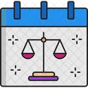 World Day Of Social Justice Day Calendar Icon