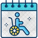 World Day Of The Handicapped Day Event Icon
