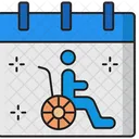 World Day Of The Handicapped Day E Icon