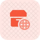 World Delivery World Parcel Delivery Icon