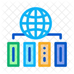 World Distribution  Icon