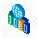 World Distribution Digital Icon