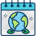 세계 지구의 날  아이콘