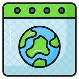 World earth day  Icon