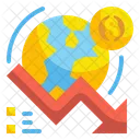World Economic Global Economy World Icon