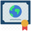 World Education Certificate  Icon