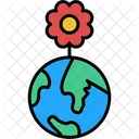 World flower  Icon