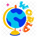 Geography World Globe Map Globe Icon