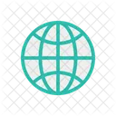 World Grid World Earth Icon