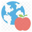 Apple Globe World Icon