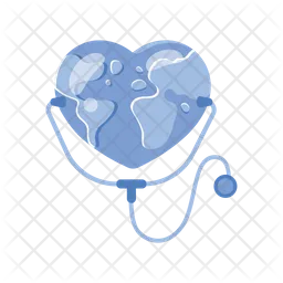 World heartbeat  Icon