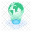 World Hologram  Icon