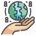 World Humanitarian Day Save The World Save The Planet Icon