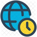 Location Time World Icon