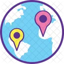 Route Planning Gps Icon