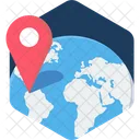 World Location Map Icon