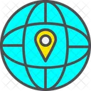 Placeholder Pin World Icon