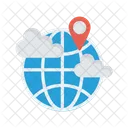 World Location Pin Icon