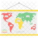 World Map Map Earth Icon