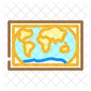 World Map Geographical Icon