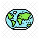 World Map Geographical Icon