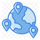 World Map Globe Map Icon