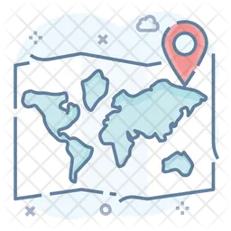 World Map  Icon