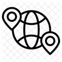 World Map Icon